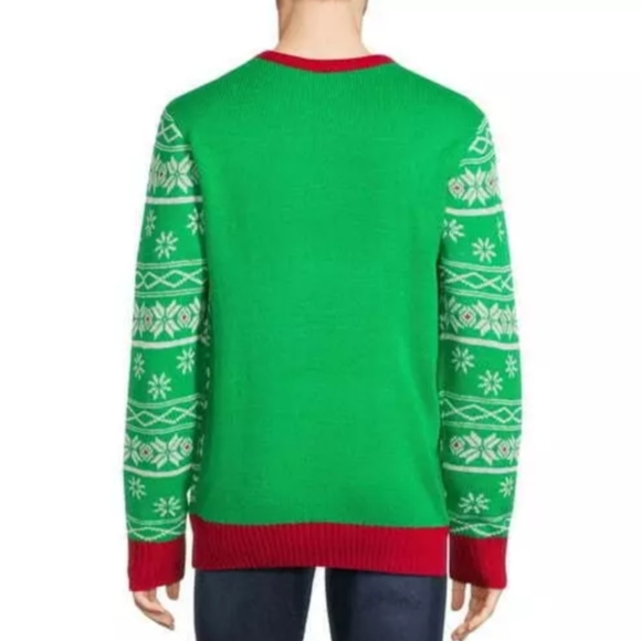 NWT Peanuts Snoopy Chillin' Dog House Christmas Ugly Sweater Adult 3XL 3XG XXXL - Picture 5 of 13